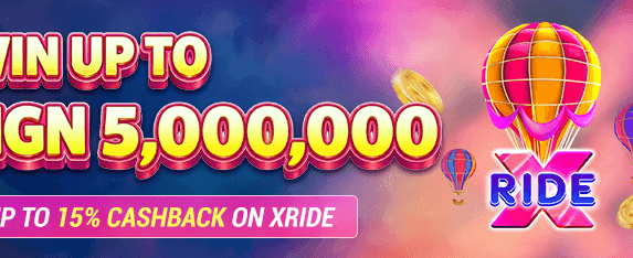 Xride Mega Jackpot promotion